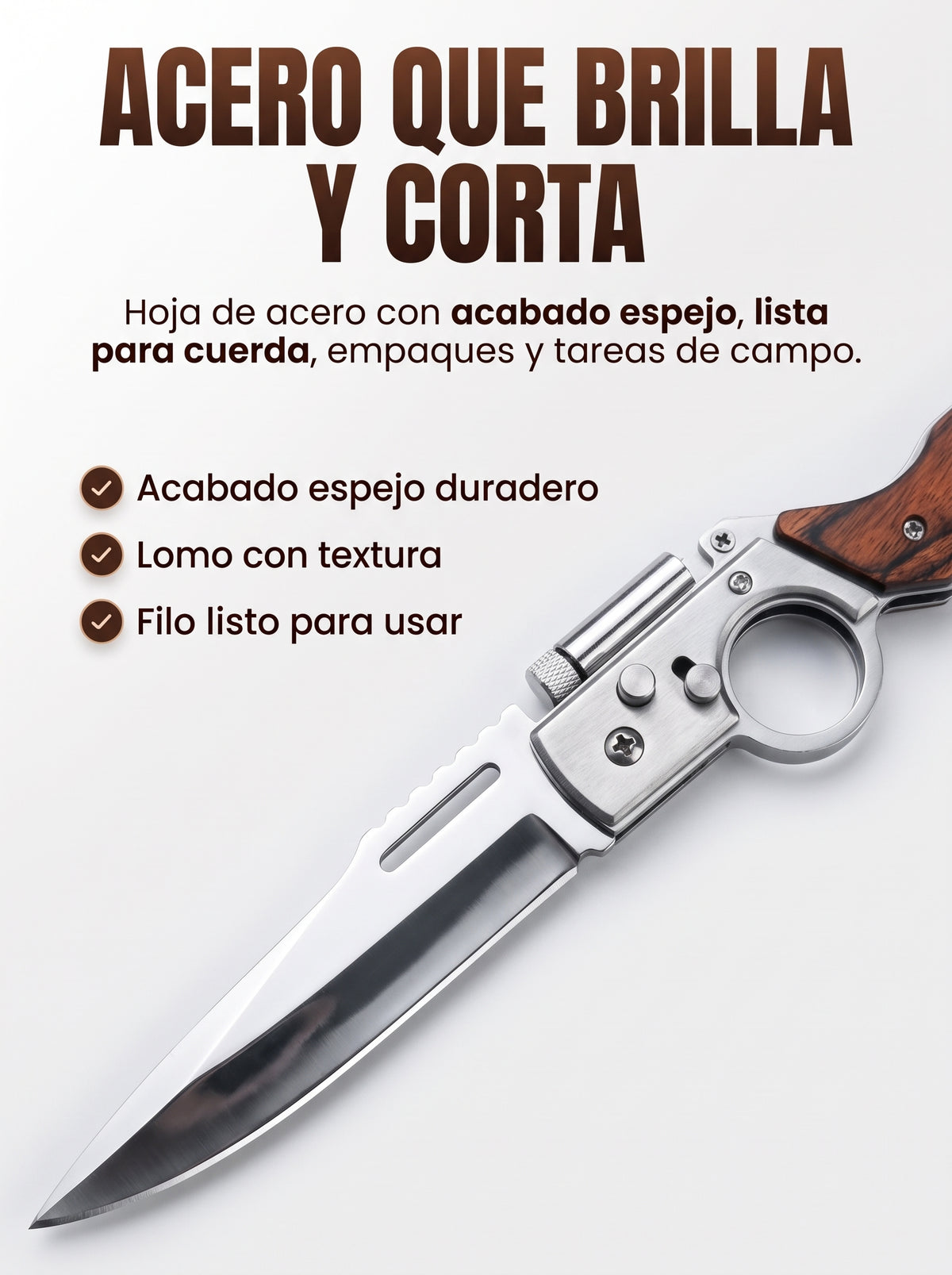 Cuchillo Mexicano -Navaja Plegable