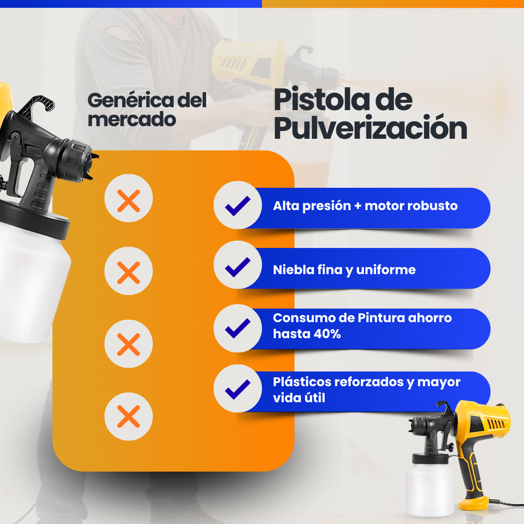 PaintPro - Pistola Pintura Profesional