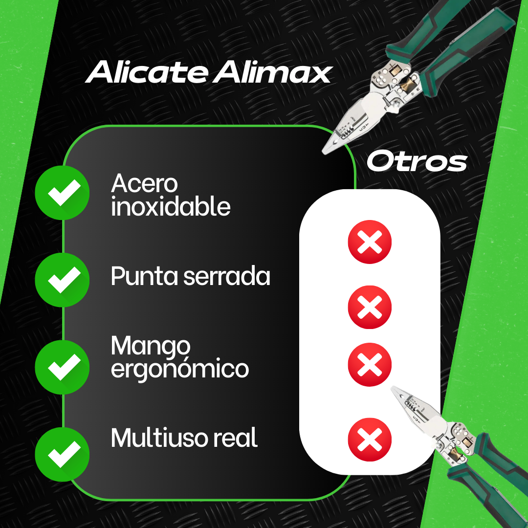 Alimax - Alicate Multifuncional Electricista