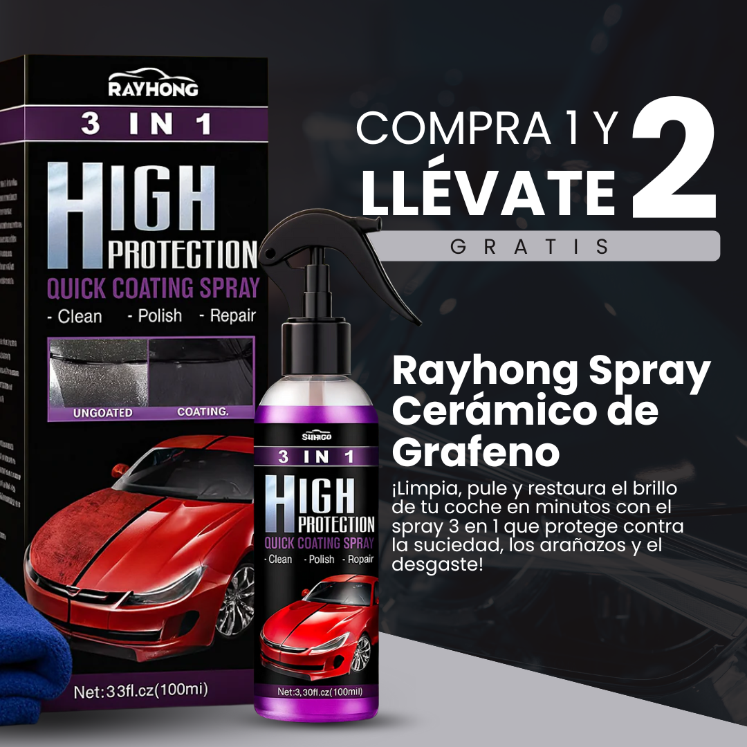 Rayhong Spray Cerámico - Compra 1 y Llévate 2 GRATIS 🎁 – Tienda Sierra MX